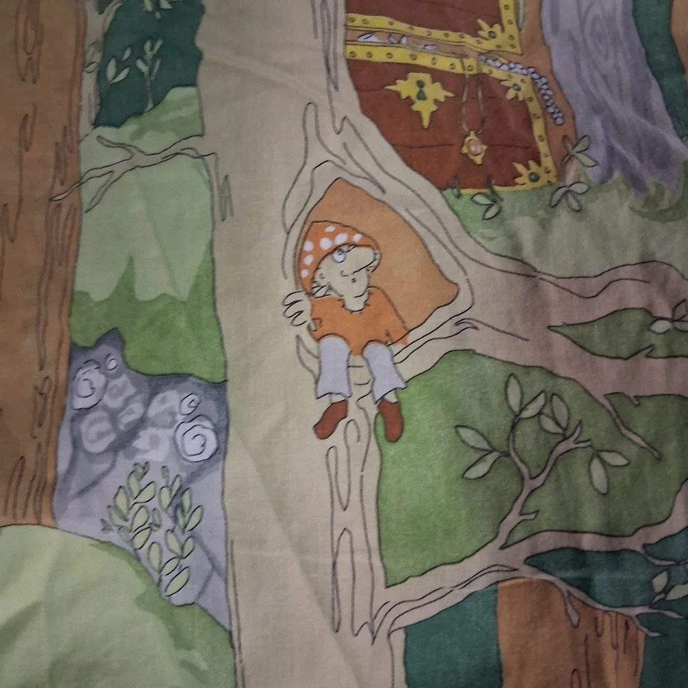 Vintage IKEA Sagan Troll Twin Duvet Cover ‎ RARE HTF GVC